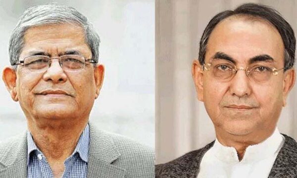 মির্জা ফখরুল মির্জা আব্বাস গ্রেফতার