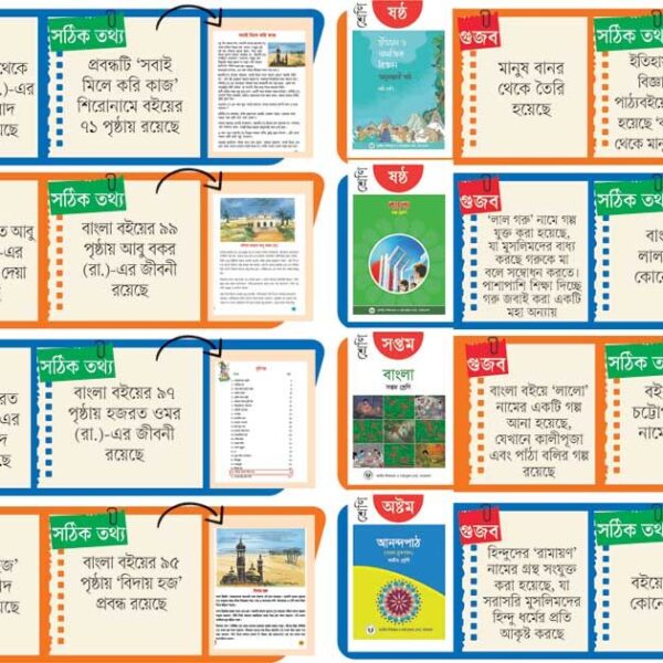 পাঠ্যবইয়ে যা নেই, তা নিয়ে হইচই