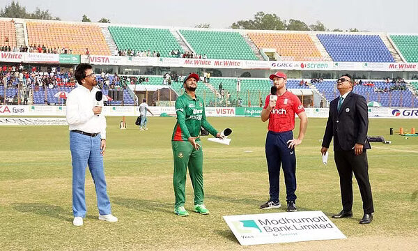 Bangladesh win toss, opt to field first in second T20 against England
