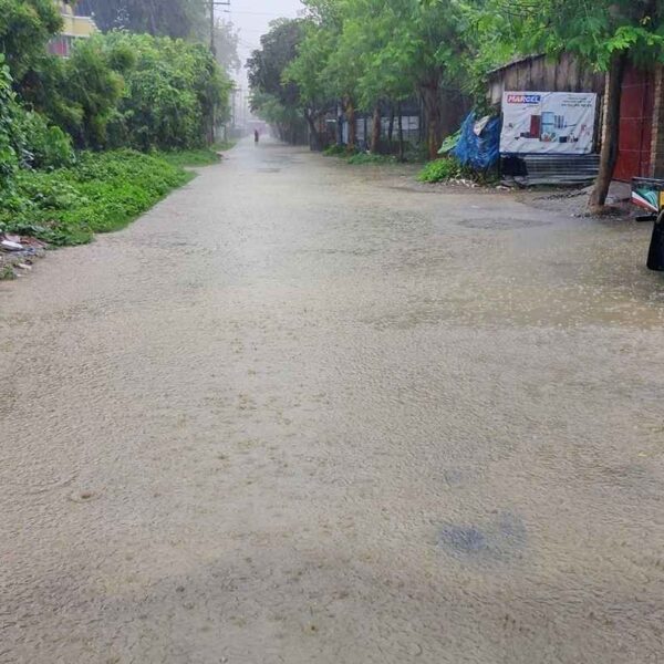 চুয়াডাঙ্গায় অতিভারী বর্ষণ: চলতি মৌসুমের সর্বোচ্চ বৃষ্টিপাত রেকর্ড