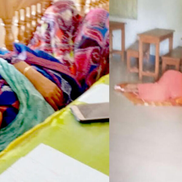 স্কুলেই ঘুমান শিক্ষকরা