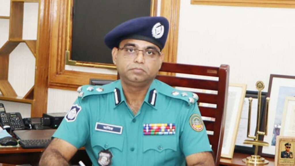 রংপুরের পুলিশ কমিশনারকে চাকরি থেকে অব্যাহতি