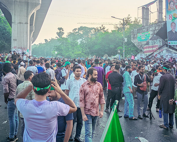 চাকরিতে প্রবেশের বয়সসীমা ৩৫ করার দাবিতে শাহবাগে মহাসমাবেশ