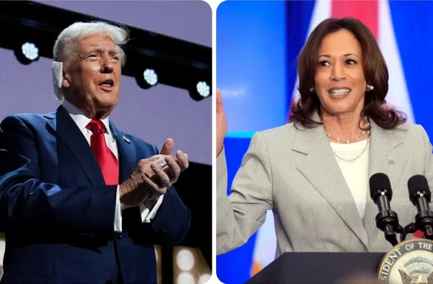 With medical report, Harris plays health card against Trump