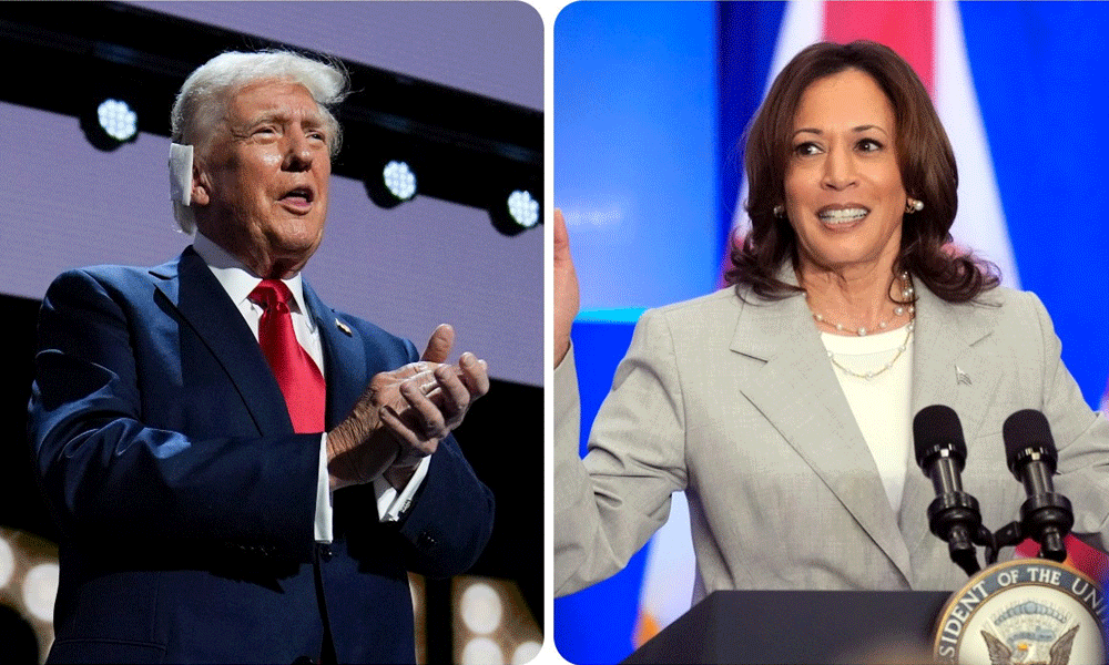 With medical report, Harris plays health card against Trump