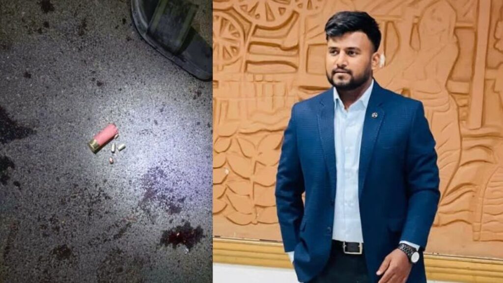 অর্ণব শীল নামে এক বিশ্ববিদ্যালয় শিক্ষার্থীকে প্রকাশ্যে গুলি করে হত্যা