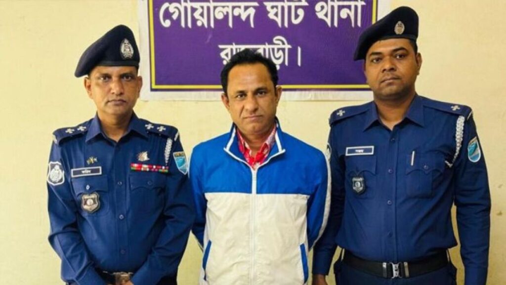 যৌনপল্লী থেকে যুবদল নেতা গ্রেপ্তার