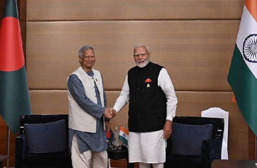 ভারত বাংলাদেশে কোনো নির্দিষ্ট দলকে সমর্থন করে না: ইউনূসকে মোদী