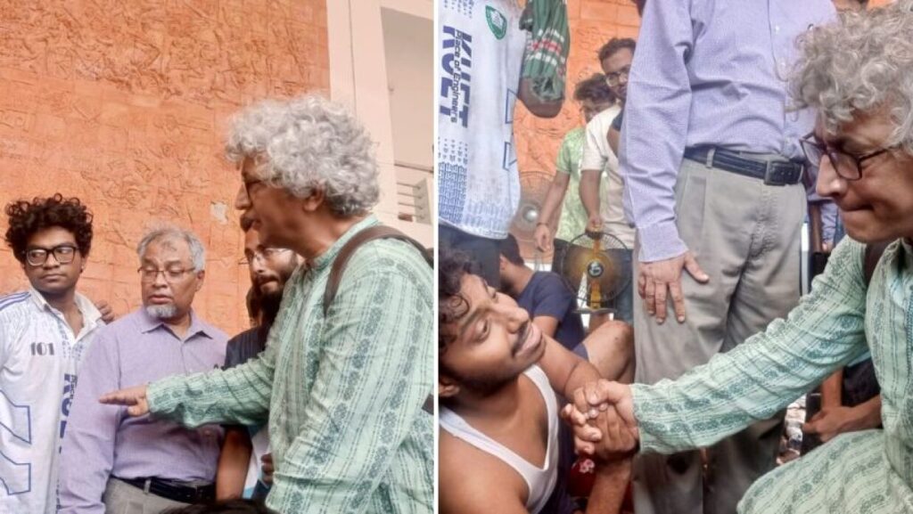 ভিসির পদত্যাগ ছাড়া অনশন কর্মসূচি প্রত্যাহার না করার সিদ্ধান্ত কুয়েট শিক্ষার্থীদের