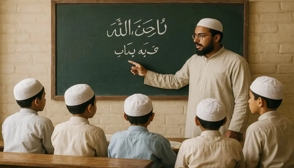 Madrasa teacher medium